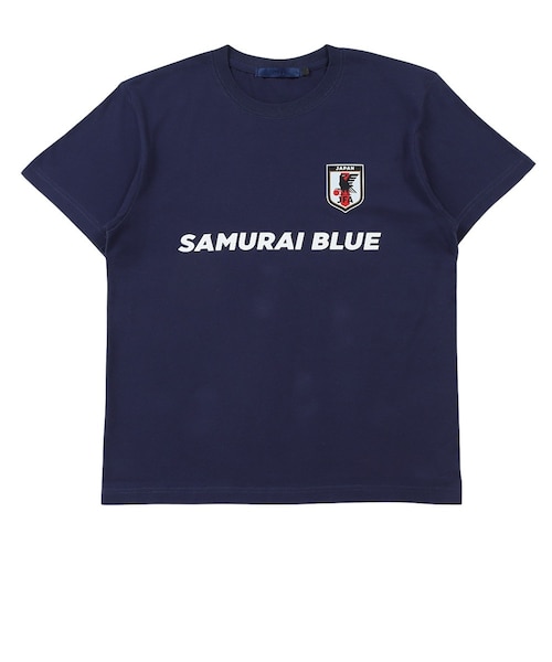 日本サッカー協会（JFA）半袖 サムライブルー STADIUM LINE Sサイズ JO
