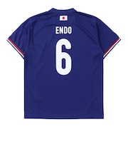 日本サッカー協会(JFA)プレーヤーズ Tシャツ 遠藤航 SS(XS)サイズ JO-643-XS