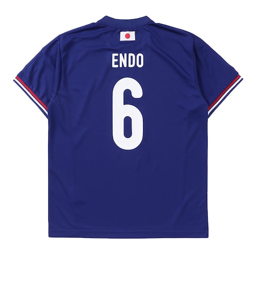 日本サッカー協会（JFA）プレーヤーズ Tシャツ 遠藤航 SS(XS)サイズ JO-643-XS
