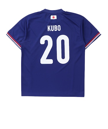 日本サッカー協会（JFA）プレーヤーズ Tシャツ 久保建英 Sサイズ JO-655-S