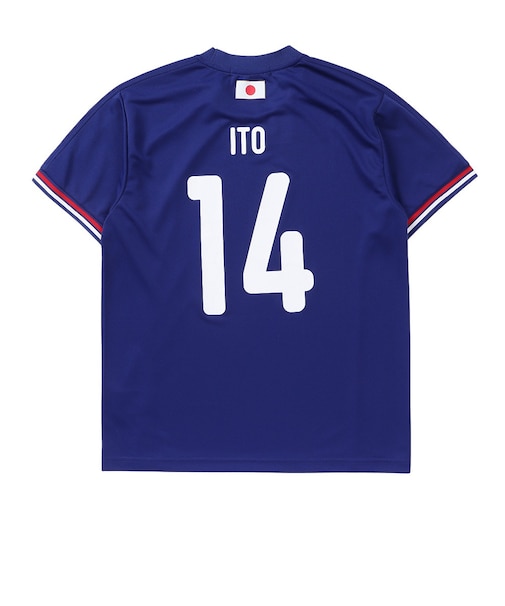 日本サッカー協会（JFA）プレーヤーズ Tシャツ 伊東純也 Sサイズ JO-649-S