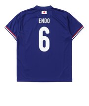 日本サッカー協会(JFA)プレーヤーズ Tシャツ 遠藤航 Sサイズ JO-643-S