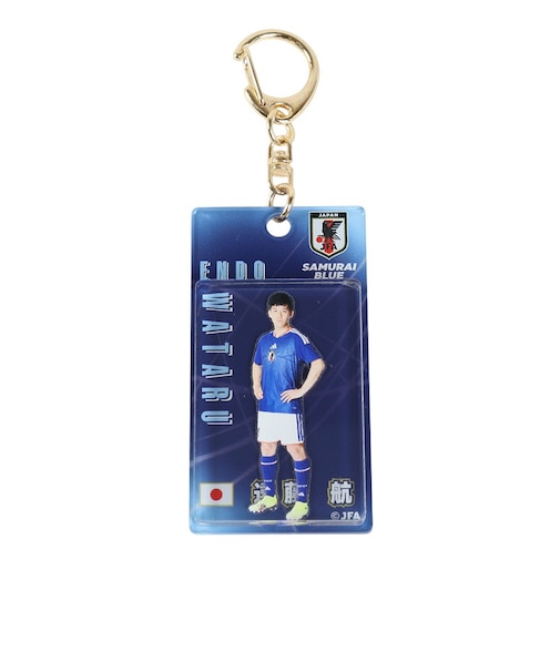 日本サッカー協会（JFA）プレーヤーズ ブリスター風 キーホルダー 遠藤航 JO-690