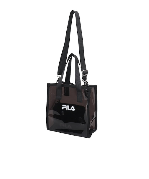 フィラ（FILA）水泳 2WAY ビニールバッグ 326819-BK
