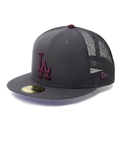 ニューエラ（NEW ERA）キャップ 59FIFTY トラッカー ロサンゼルス・ドジャース Hydrangea 14745132