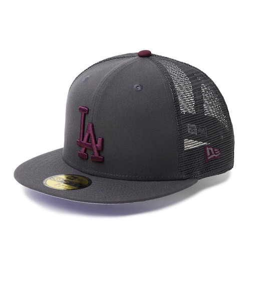 ニューエラ（NEW ERA）キャップ 59FIFTY トラッカー ロサンゼルス・ドジャース Hydrangea 14745132