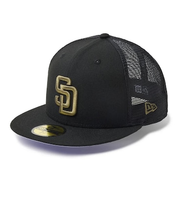 ニューエラ（NEW ERA）キャップ 59FIFTY トラッカー サンディエゴ・パドレス Hydrangea 14745129