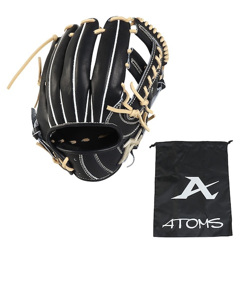 アトムズ（ATOMS）軟式用グラブ 内野手 野球グローブ 一般 右投 ANX-066X26FW