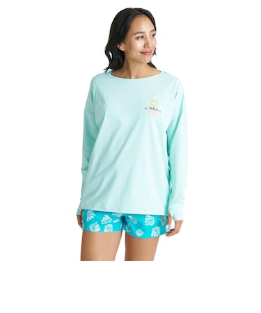 ビラボン（BILLABONG）ラッシュガード 長袖 MORFY ルーズ Tシャツ 26SU BG01C852 AGA