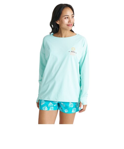 ビラボン（BILLABONG）ラッシュガード 長袖 MORFY ルーズ Tシャツ 26SU BG01C852 AGA