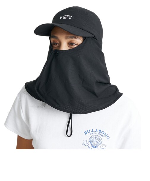 ビラボン（BILLABONG）サンシェード キャップ 26SU BG01C904 BLK