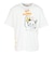 ゴースローキャラバン（GOSLOWCARAVAN）RAY綿 猫と麦酒 半袖Tシャツ 猫生乾杯 362616 WHT