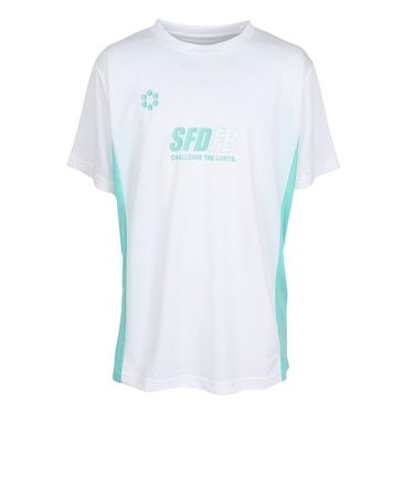 スフィーダ（SFIDA）サッカー フットサルウェア ジュニア COOLTECT プラクティス 半袖シャツ SAK401SJYZ WHT