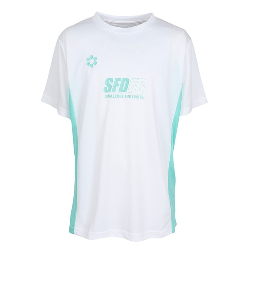 スフィーダ（SFIDA）サッカー フットサルウェア ジュニア COOLTECT プラクティス 半袖シャツ SAK401SJYZ WHT