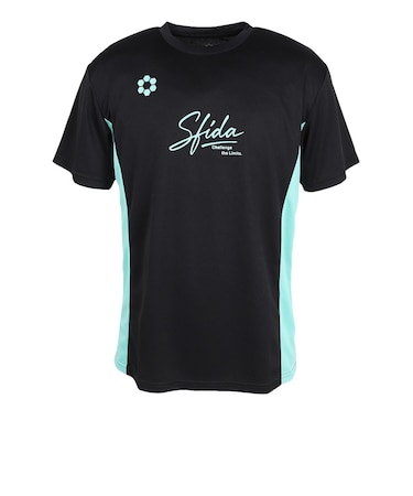 スフィーダ（SFIDA）サッカー フットサルウェア COOLTECT プラクティス 半袖シャツ SAK402SYZ BLK