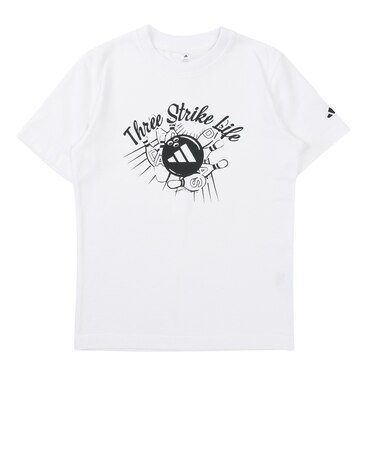 アディダス（adidas）キッズ BOWLING グラフィック 半袖Tシャツ OHN00-KM6312