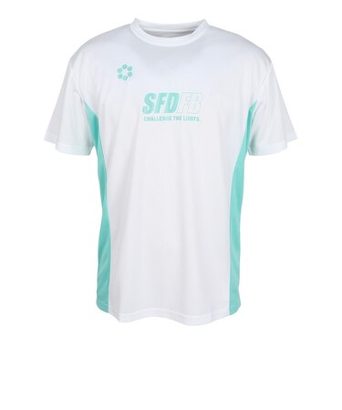 スフィーダ（SFIDA）サッカー フットサルウェア COOLTECT プラクティス 半袖シャツ SAK401SYZ WHT