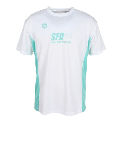 スフィーダ（SFIDA）サッカー フットサルウェア COOLTECT プラクティス 半袖シャツ SAK401SYZ WHT