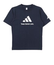 アディダス（adidas）キッズ 3 STRIPE LIFE グラフィック 半袖Tシャツ OHN01-KM6318
