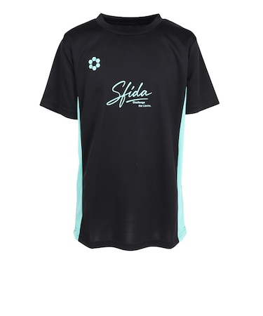 スフィーダ（SFIDA）サッカー フットサルウェア ジュニア COOLTECT プラクティス 半袖シャツ SAK402SJYZ BLK