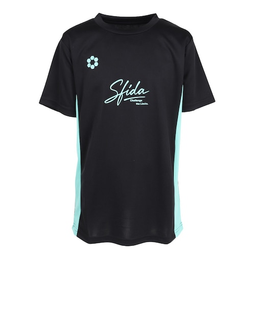 スフィーダ（SFIDA）サッカー フットサルウェア ジュニア COOLTECT プラクティス 半袖シャツ SAK402SJYZ BLK