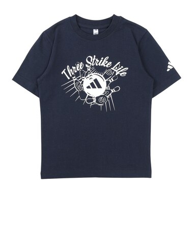 アディダス（adidas）キッズ BOWLING グラフィック 半袖Tシャツ OHN00-KM6314