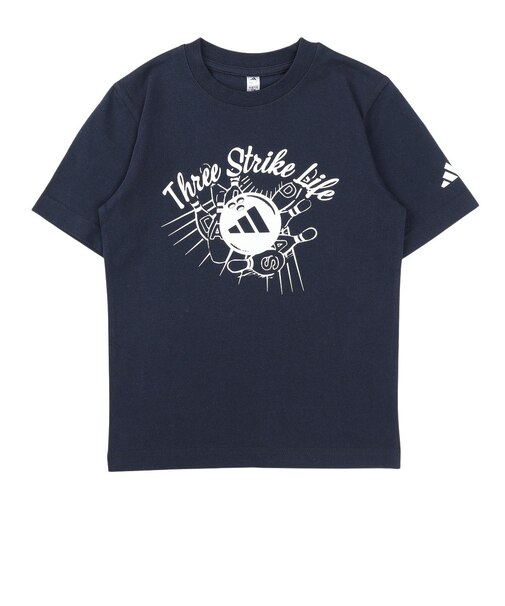 アディダス（adidas）キッズ BOWLING グラフィック 半袖Tシャツ OHN00-KM6314