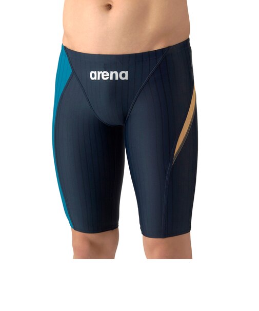 アリーナ（ARENA）競泳水着 メンズ 水泳 アクアレーシングスパッツ WA承認モデル 紺×青 SS-3Lサイズ AS6SRC58M NVBL レーシング