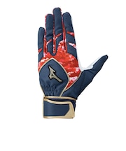 ミズノ（MIZUNO）バッティング用グローブ 野球 グローバルエリート アラテン 両手用 バッテ 1EJEA27014