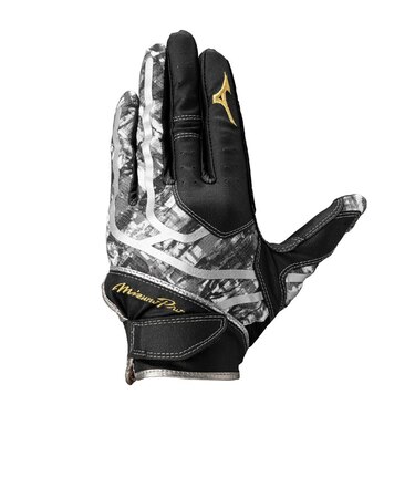ミズノ（MIZUNO）守備用グローブ 野球 ミズノプロ 手袋 パッド付 左手用 バッテ 1EJED35009