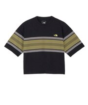 ザ・ノース・フェイス（THE NORTH FACE）ショートスリーブ フリーランパネルボーダークルー 半袖Tシャツ NTW12691 K