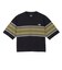 ザ・ノース・フェイス（THE NORTH FACE）ショートスリーブ フリーランパネルボーダークルー 半袖Tシャツ NTW12691 K