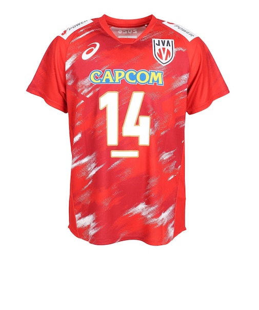 アシックス（ASICS）バレーボールウェア 26 JVA レプリカユニフォーム 石川祐希 2053A323.601