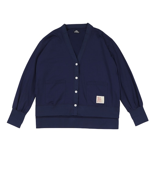 クリフメイヤー（KRIFF MAYER）冷涼 UVカットカーディガン W2547822:79:NAVY