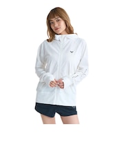 ロキシー(ROXY)ラッシュガード 長袖 HISTORICAL ロゴ ジップラッシュフーディ 26SPRLY261035WHT