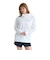 ロキシー（ROXY）ラッシュガード 長袖 HISTORICAL ロゴ ジップラッシュフーディ 26SPRLY261035WHT