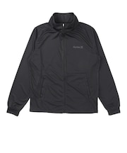 ハーレー（HURLEY）ラッシュガード 長袖 アーチロゴ ジップアップ ジャケット MSRG261061-BKBK