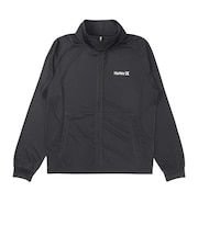 ハーレー（HURLEY）ラッシュガード 長袖 アーチロゴ ジップアップ ジャケット MSRG261061-BKWH