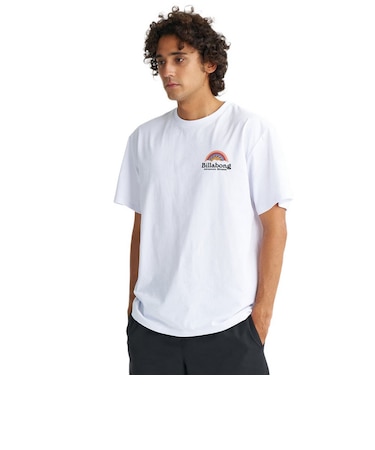 ビラボン（BILLABONG）ラッシュガード FIRMA ストレッチ 半袖サーフTシャツ 26SU BG01A855 WHT