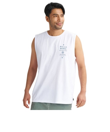 ビラボン（BILLABONG）ラッシュガード FIRMA ストレッチ サーフタンクトップ 26SU BG01A861 WHT