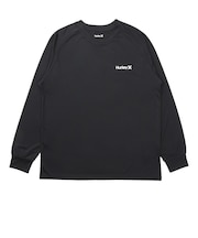 ハーレー(HURLEY)ラッシュガード アーチロゴ 長袖Tシャツ MSRG261059-BKWH