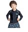 ナイキ（NIKE）ラッシュガード 長袖 SS26 トドラー ボーイズ ジップ付きラッシュガード 1991131-0009