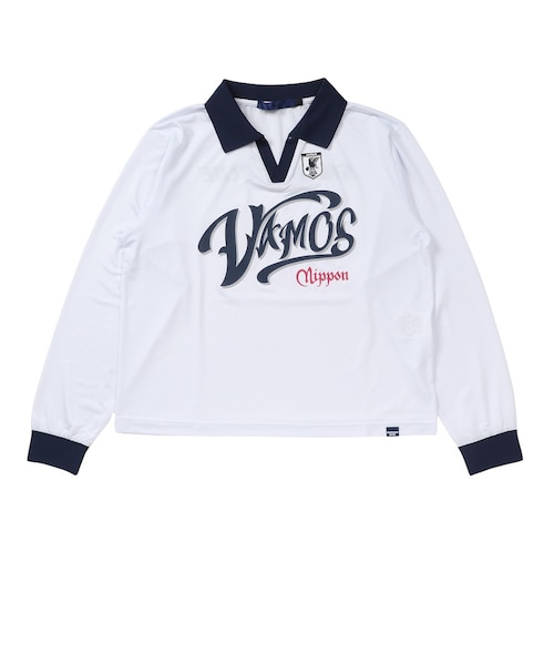 日本サッカー協会（JFA）襟付きロングスリーブシャツ WHT JO-844-L