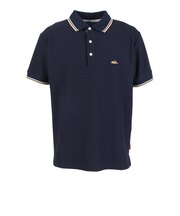 クリフメイヤー（KRIFF MAYER）冷感リンクス カノコリブライン 半袖ポロシャツ 2445104:78:D/NAVY