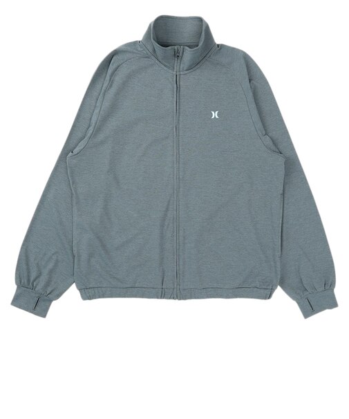 ハーレー（HURLEY）ラッシュガード PHANTOM クルーシブ ロゴ フルジップ ジャケット 長袖 WSRG261009-PRB
