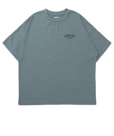 ハーレー（HURLEY）ラッシュガード PHANTOM バック アーチ オーバーサイズ 半袖Tシャツ MUSS251035-PRB