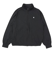 ハーレー（HURLEY）ラッシュガード PHANTOM クルーシブ ロゴ フルジップ ジャケット 長袖 WSRG261009-BLK