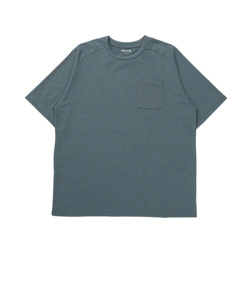 ハーレー（HURLEY）ラッシュガード 半袖 ファントム ポケット オーバーサイズ Tシャツ MUSS251027-PRB