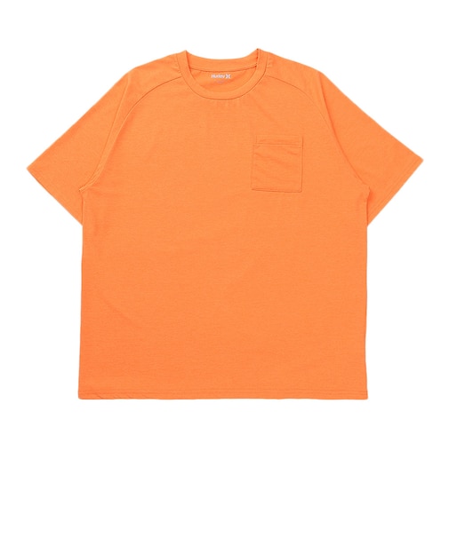 ハーレー（HURLEY）ラッシュガード 半袖 ファントム ポケット オーバーサイズ Tシャツ MUSS251027-TGR