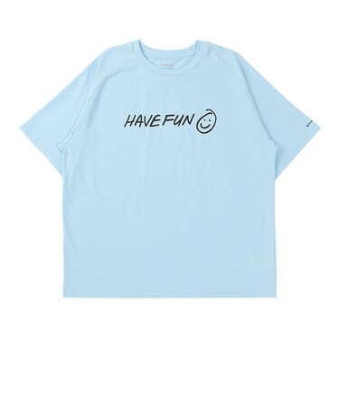 ハーレー（HURLEY）ラッシュガード 半袖 ファントム ハブファン オーバーサイズ Tシャツ MUSS251028-SNB